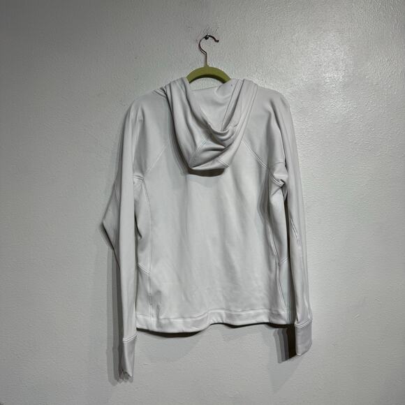 Athleta Bright White Unstoppable Full Zip Jacket Sz L - Picture 10 of 13